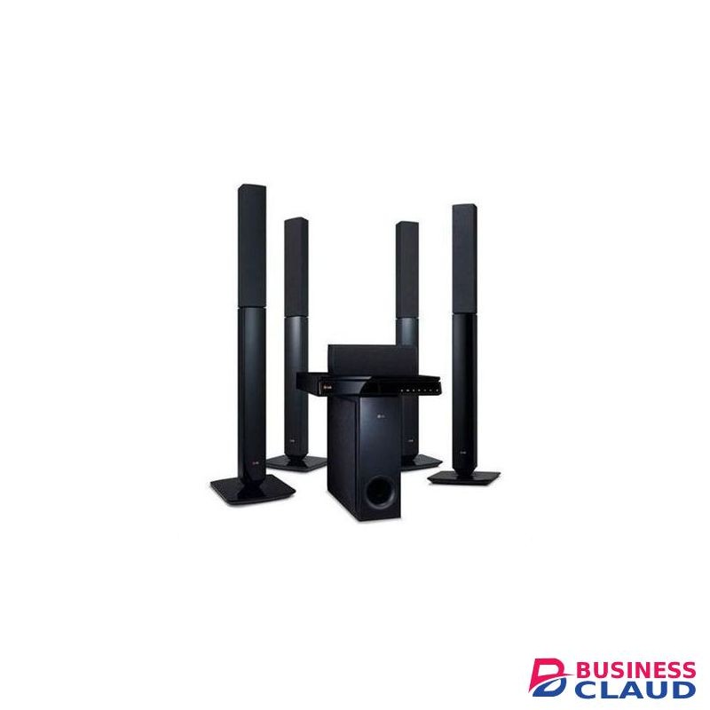 LG LHD657- 1000W 5.1Ch DVD Home Theatre System -Black