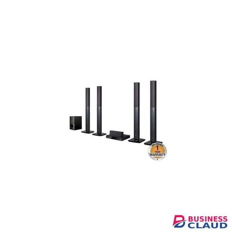 LG LHD657- 1000W 5.1Ch DVD Home Theatre System -Black