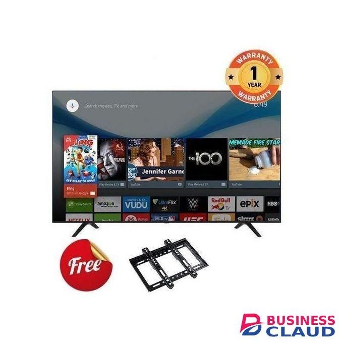 Vitron 43" Inch Smart CLEAR ANDROID TV NETFLIX,YOUTUBE INBUILT DECORDER