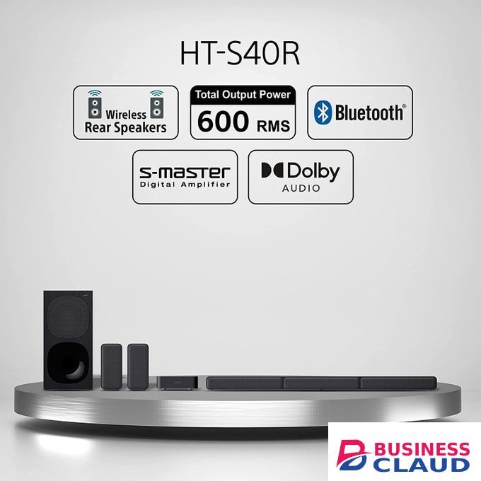 Sony HT-S40R - 5.1ch 600W Wireless Speakers Soundbar