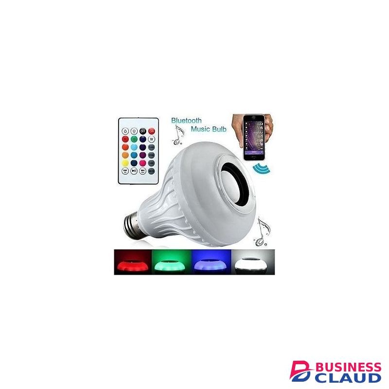 Bluetooth Music LED Bulb Multi Color Speaker