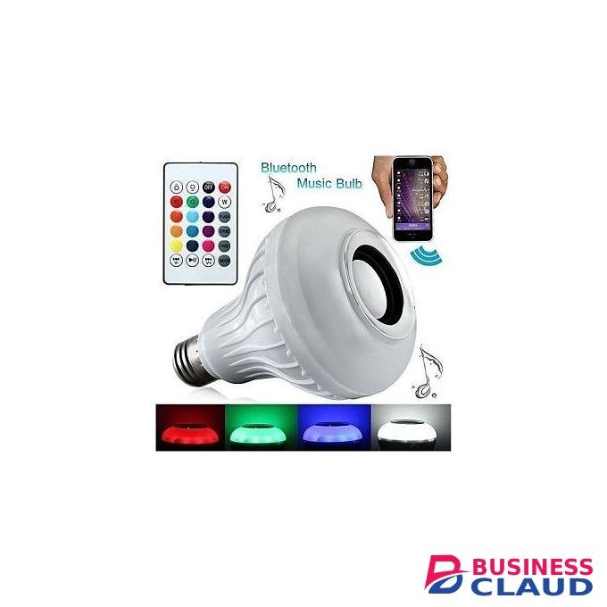 Bluetooth Music LED Bulb Multi Color Speaker