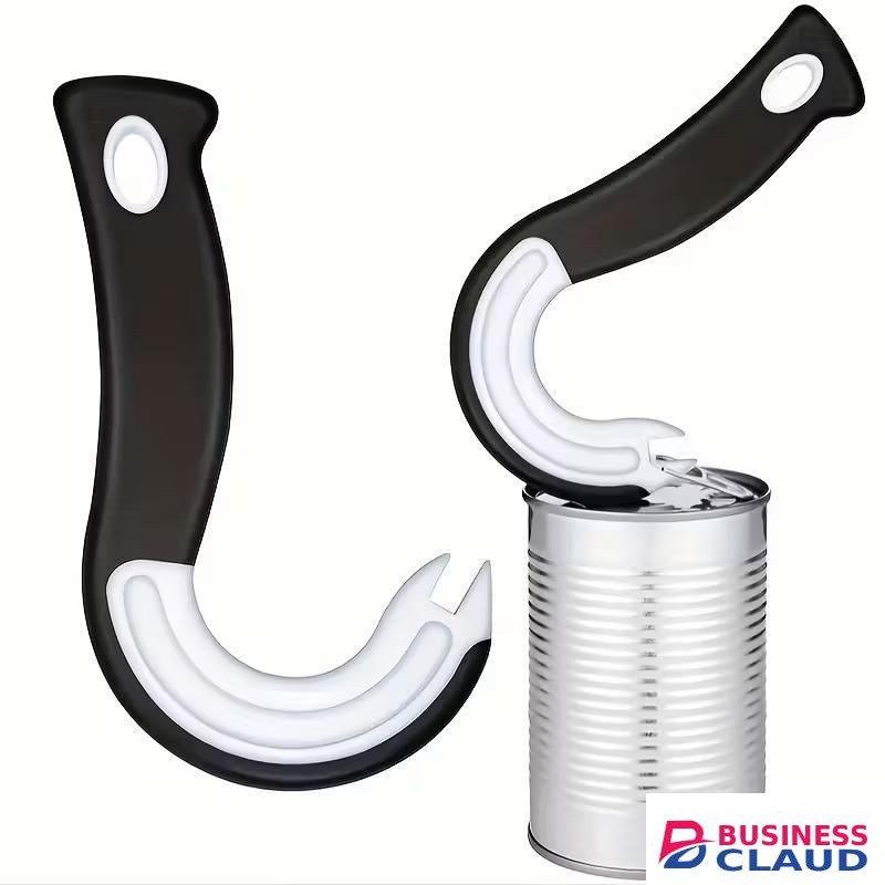 Easy Open Ring Pull Can Opener - Pop Top Tab Puller - Simple Tool for Soda Tabs, Lid Lifter, Tin Can, Ideal for Protecting Nails and Folks with Joint Pain or Arthritis