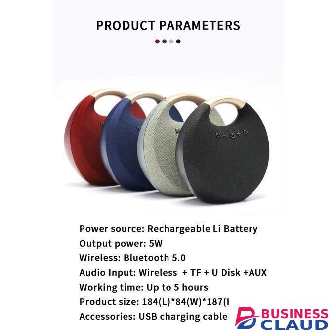 M1 Mini Bluetooth Wireless Speaker in Blue, Red/Maroon, Grey & Black – Portable HIFI Stereo, 6-8H Playtime, Micro SD & AUX Support, Hands-Free Call & FM Radio