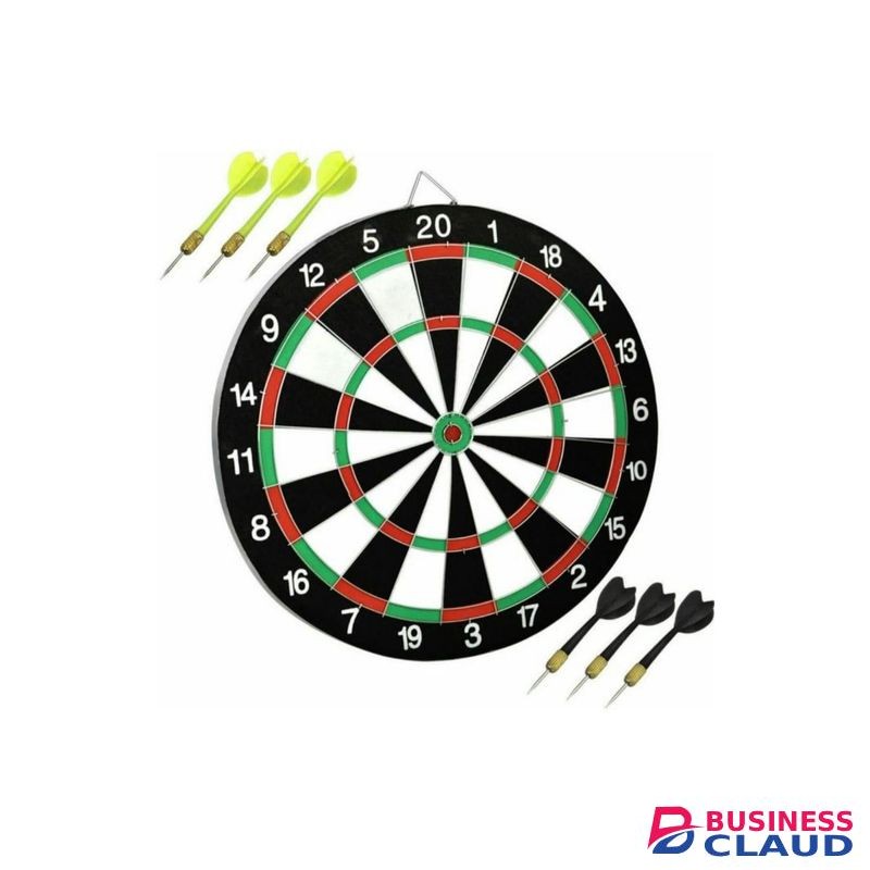 Darts board with Arrows