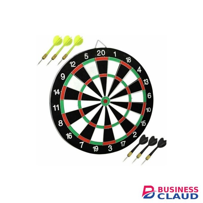 Darts board with Arrows