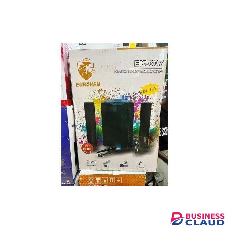 Euroken MTUNGI Ek-607 2.1ch MULTIMEDIA SYSTEM-20000W + BLUETOOTH