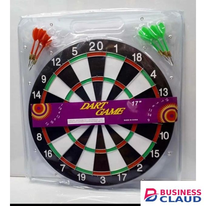 Dart board with Arrows