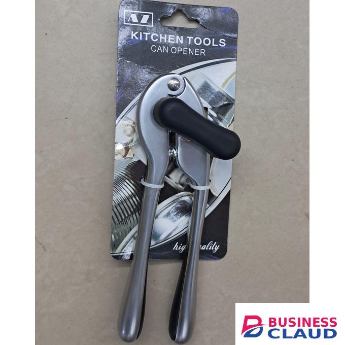 Manual Can Opener with Non-Slip Handle and Ergonomic Turning Knob