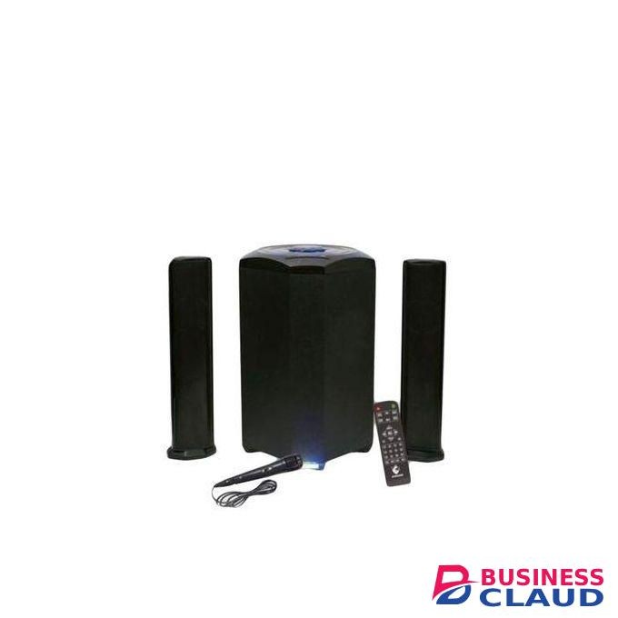 Euroken EK-607 MTUNGI POWERFUL 20,000W OUTPUT 2 IN 1 MULTIMEDIA SYSTEM WITH 2 TALL SPEAKERS