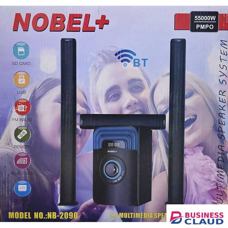 Nobel NBL -2090 BT HIGH TECH POWERFUL BASS OUTPUT 55000W PMPO BT/FM/AUX