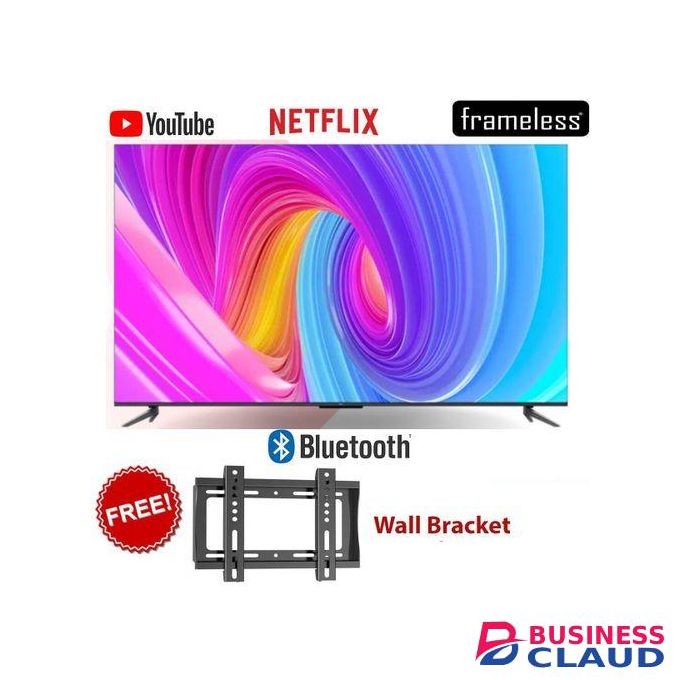Vision Plus 50" Inch Frameless 4K Bluetooth Android 11,Netflix,Youtube+Bracket