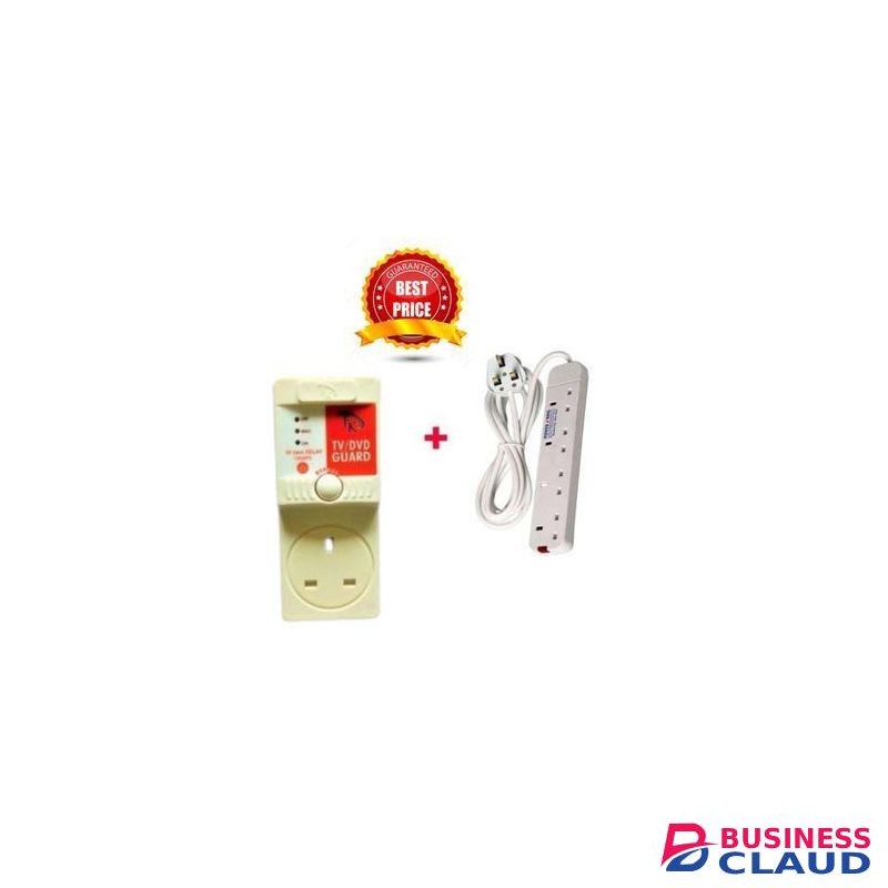 Surge Protectors/TV & DVD Guard + 4 Way Extension.