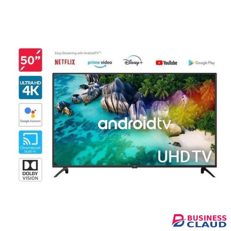 Vitron 50-inch HTC 5068US UHD Frameless DVB-T2+ Smart 4K Android TV