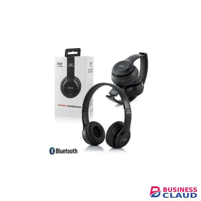 Portable Wireless Bluetooth Headphone & AUX Cable