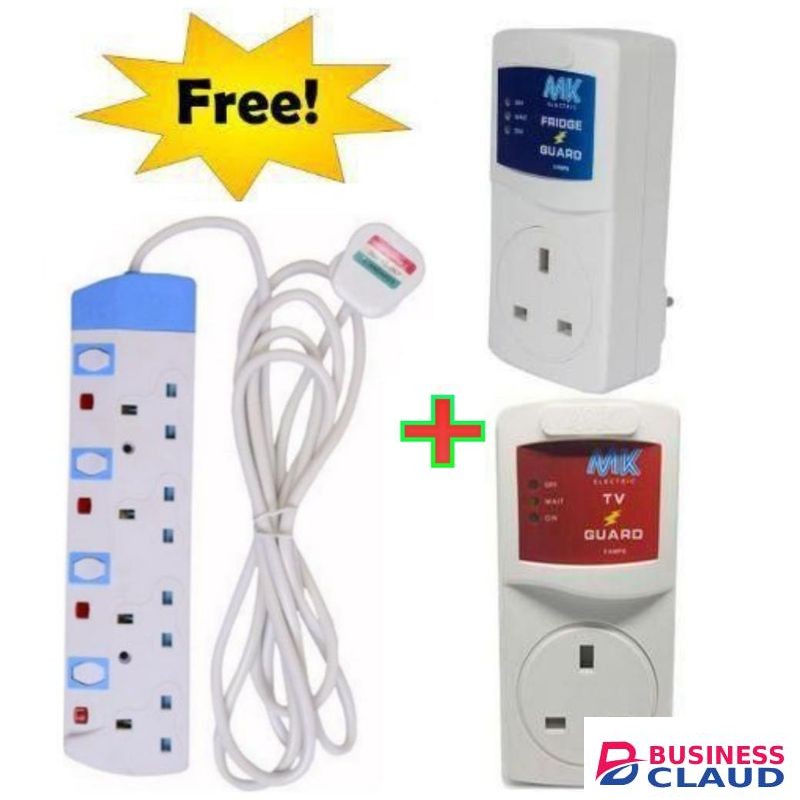 MK 14"-43" Quality TV Guard FOR Hisense , Samsung & All Digital TvsSMART TV + FRIDGE Guard + A FREE King Power 4 Way Extension Cable.