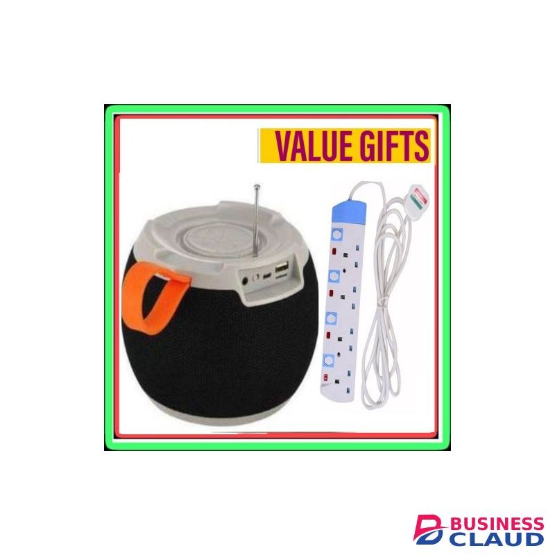 C15 Super Bass Bluetooth Speaker + FREE 4 Way