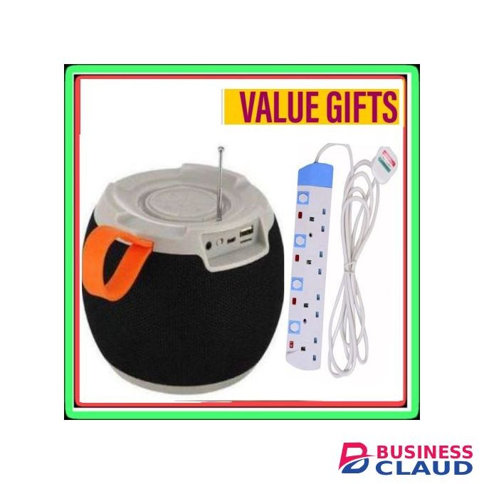 C15 Super Bass Bluetooth Speaker + FREE 4 Way