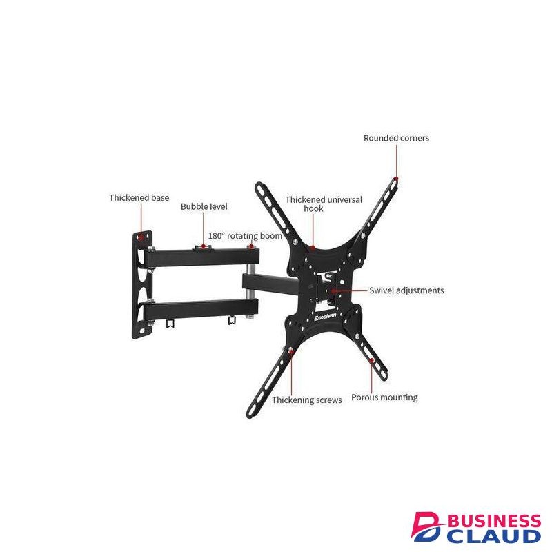 Home Design Design 14 - 55" Full Motion Wall Mount TV Bracket //