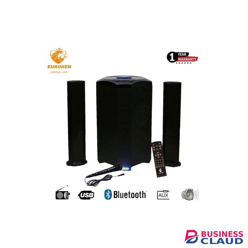 Euroken BASS MULTIMEDIA WOOFER SYSTEM PMPO-20000W-BT/FM/USB