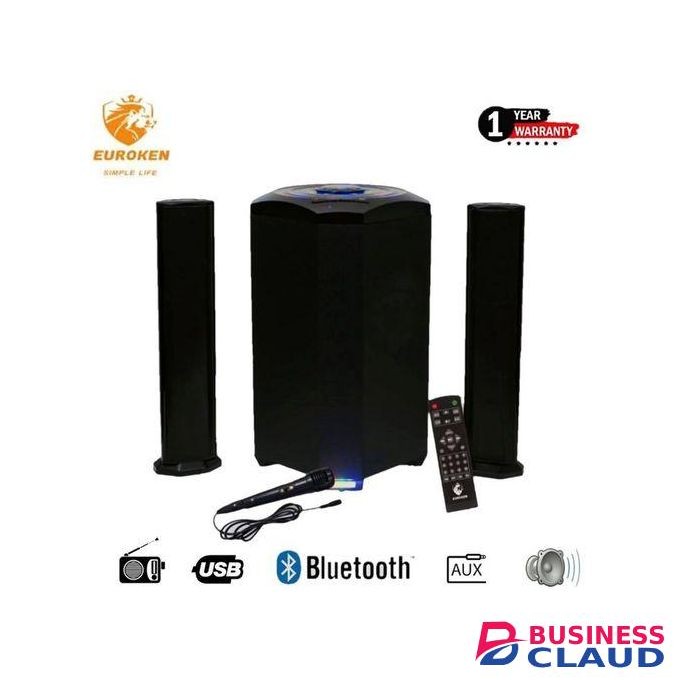 Euroken BASS MULTIMEDIA WOOFER SYSTEM PMPO-20000W-BT/FM/USB