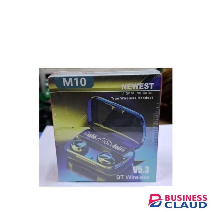 M10 Wireless Bluetooth 5.3 Earpods Earphones Earbuds Dual LED Display