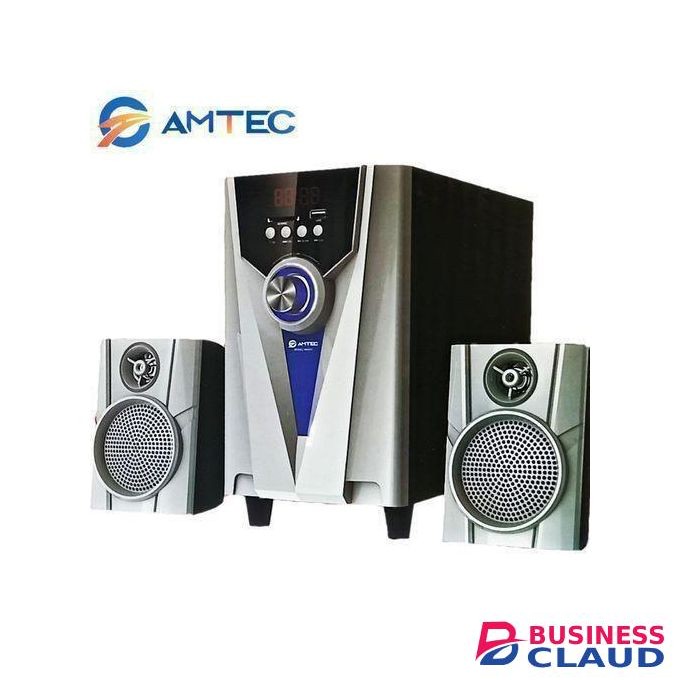 Amtec AM-011 2.1 Multimedia Speaker - FM,USB,Bluetooth