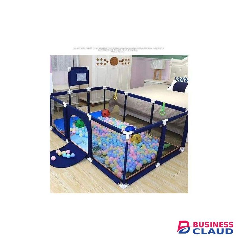 KIDS PLAYPEN WITH SOFT PLAY BALLS