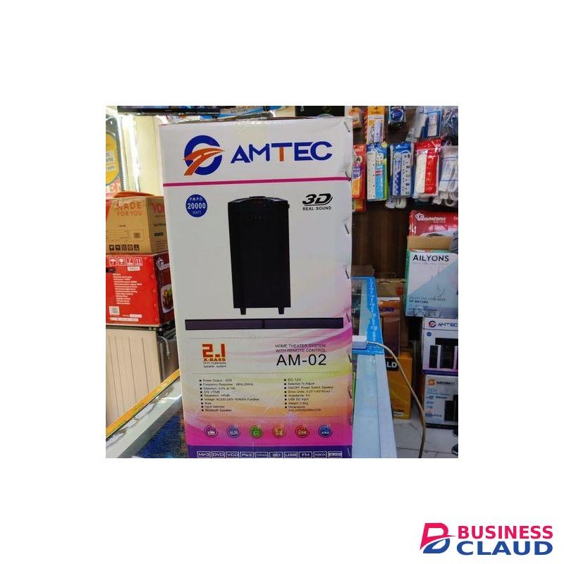 Amtec 2.1CH SOUNDBAR/TALLBOY 20000W SOUND SYSTEM AM-02