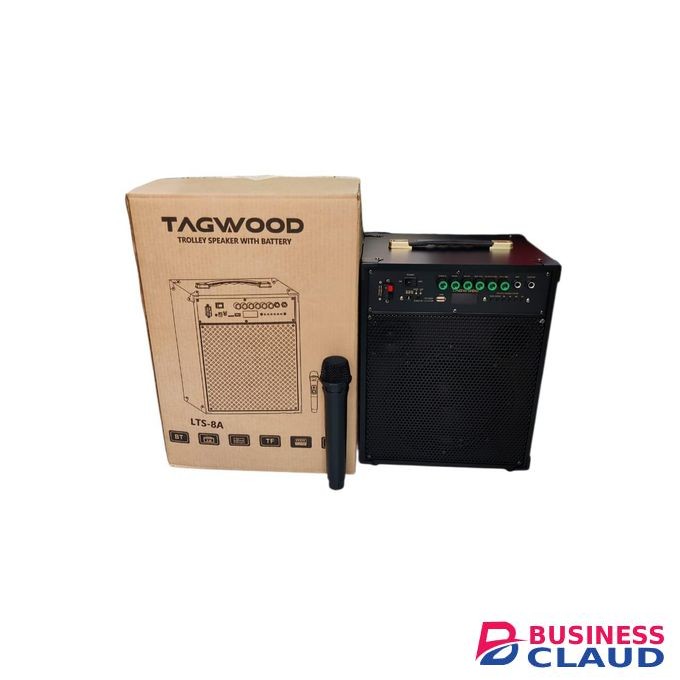 TAGWOOD 6" Inches Trolley Speaker with Microphone