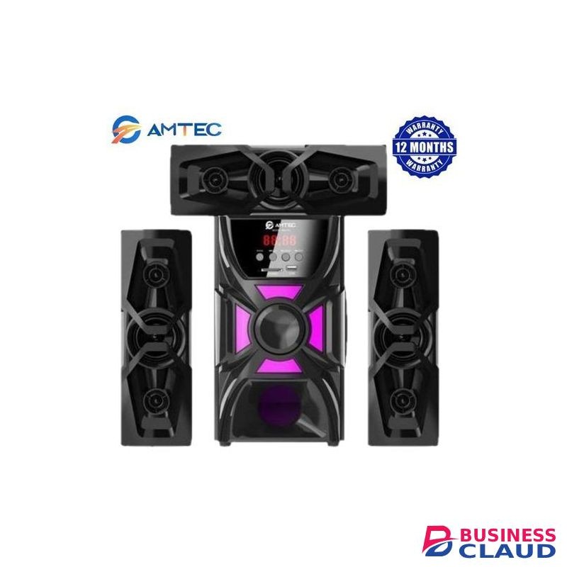 Amtec 3.1CH Multimedia Bluetooth Sound System AM-315 + REMOTE CONTROL