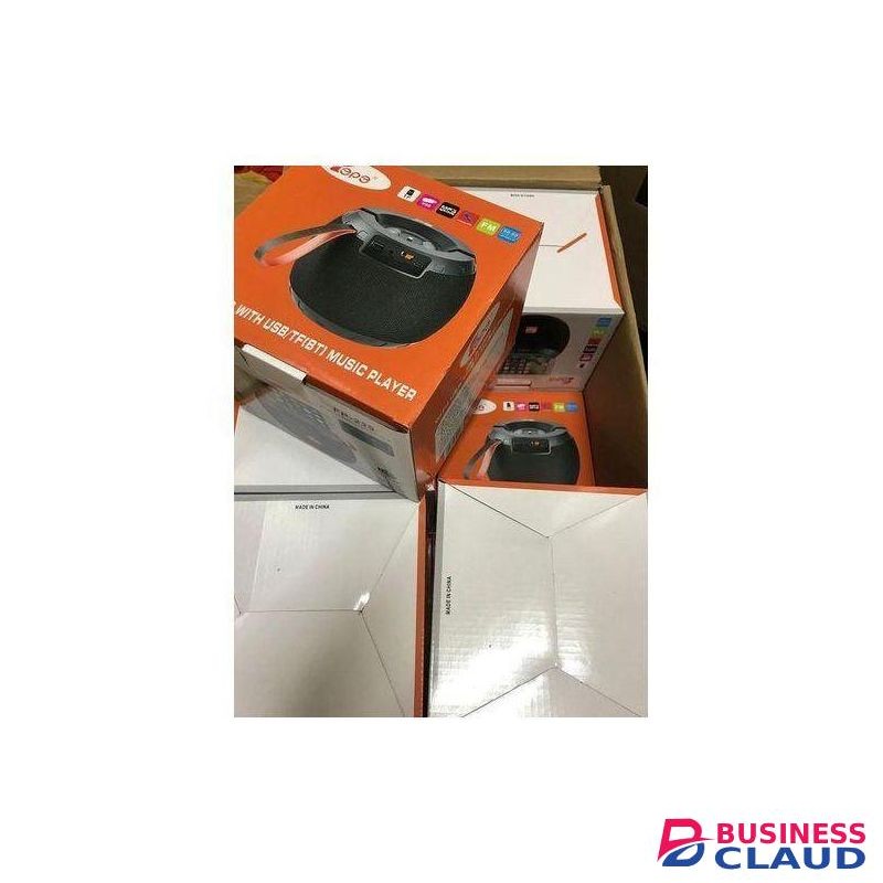 Epe FP 229 Powerful Portable Bluetooth Speaker with FM, USB, AUX & Memory Card Slots – Wireless, Rechargeable, Built-in LED Light