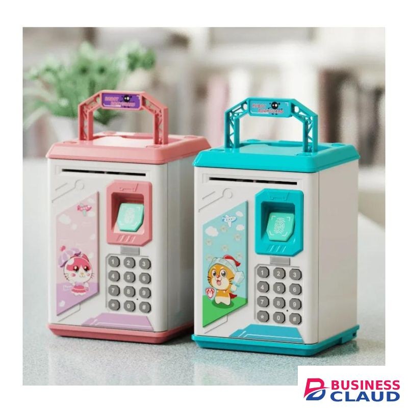 Electronic Money box with fingerprint /password security