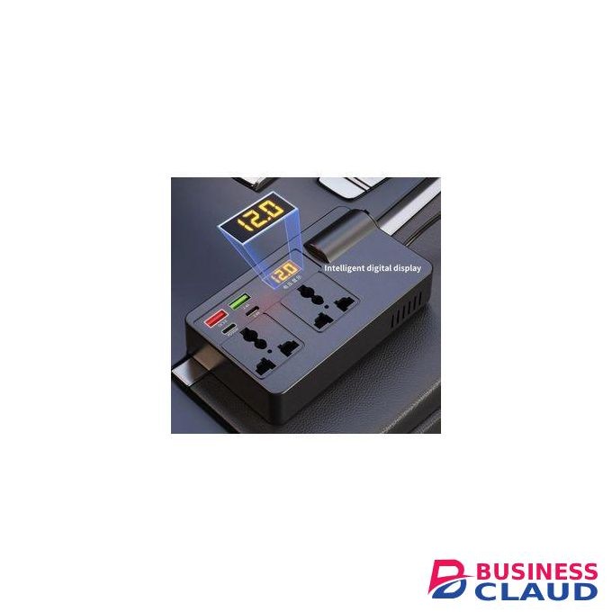 200W car power car dc to ac 12v to 110V -220V to charge laptop, phones and other electronics
