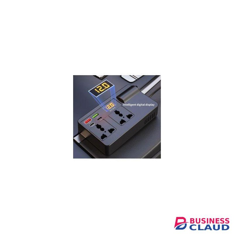 200W car power car dc to ac 12v to 110V -220V to charge laptop, phones and other electronics