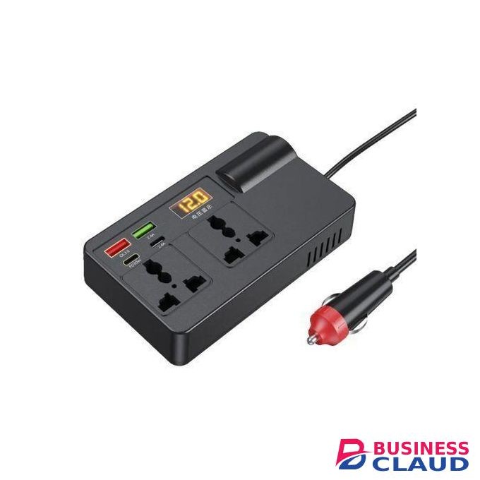 Car Portable 200W car power Inverter dc to ac 12v to 110V -220V to charge laptop, phones and other electronics