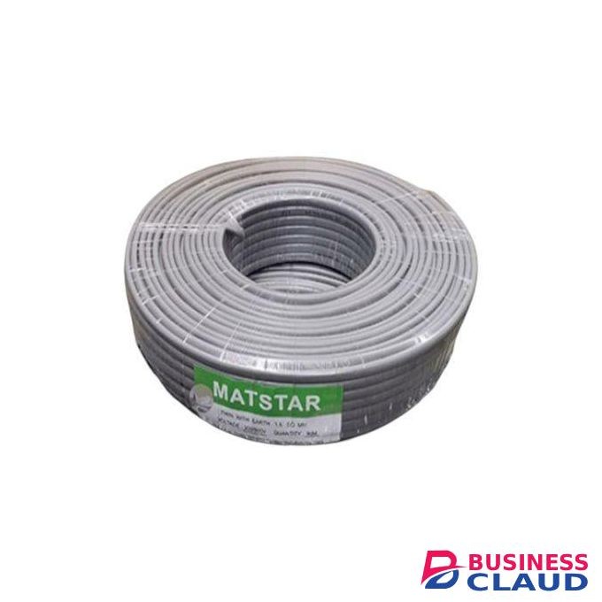 1 Roll 90m Mat Star 1.5 Twin Cable With Earth Flat Power Electrical CablE