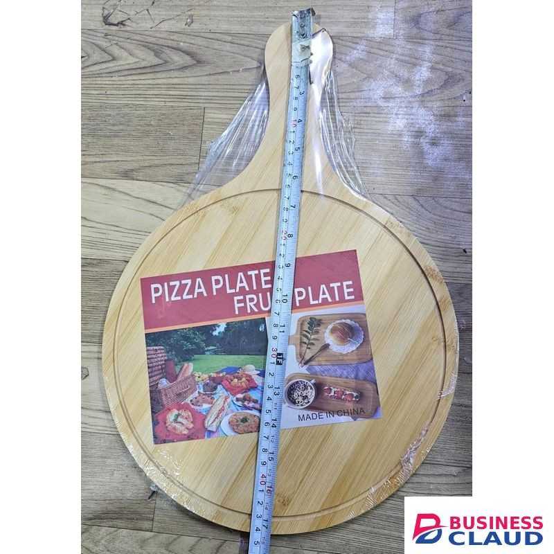 Bamboo Pizza Board & Serving Plate -Big Size 45*_29* cm