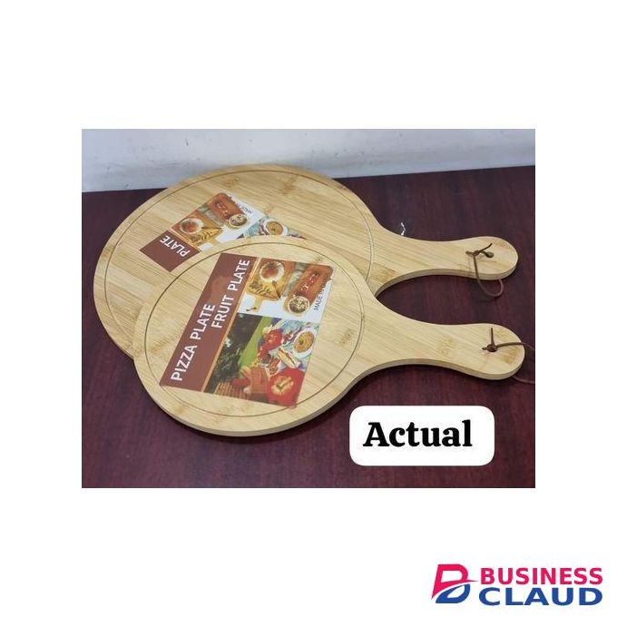 Bamboo Pizza Board & Serving Plate.