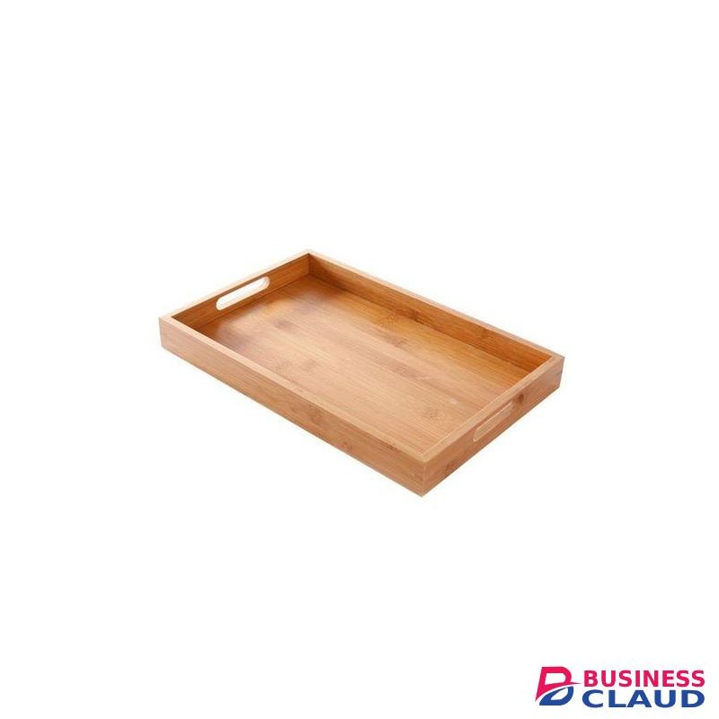 1 PC Eco Friendly Bamboo Rectangular Serving Tray