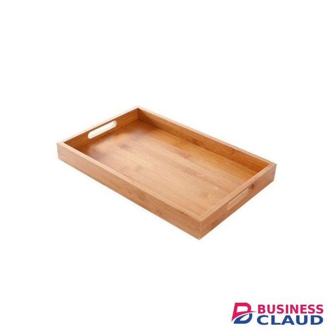 1 PC Eco Friendly Bamboo Rectangular Serving Tray