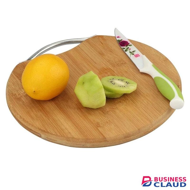 WOODEN Round Bamboo Chopping Board