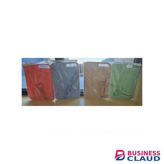 3pcs Chopping Set (chopping Board, Knife And Peeler)