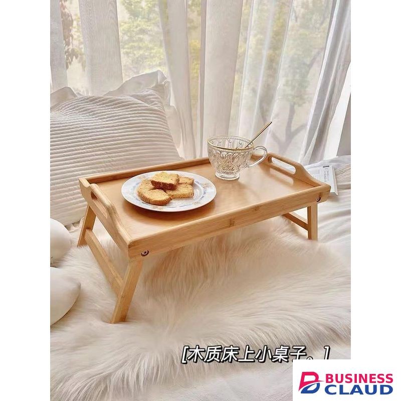 *Multi-purpose Foldable Bamboo Tray
