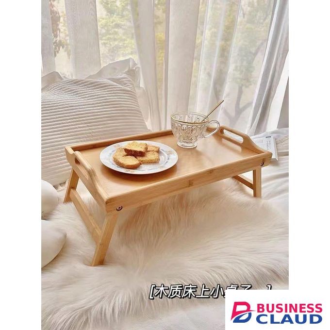 *Multi-purpose Foldable Bamboo Tray