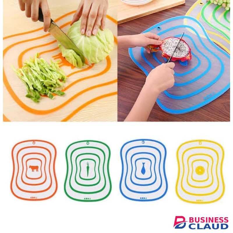 Premium Quality Silicone Chopping Boards Set for Kitchen Non-Slip Cutting Mats Hygienic, Easy to Clean, Flexible, Durable, Heat Resistant, Safe for Meat, Vegetables, Fruits, and More