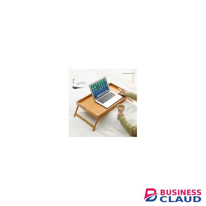 Bamboo Bed Tray,Folding Bed Table Tray with Handles,Breakfast Tray Serving Tray for Sofa, Bed, Eating, Snacking and Working,Bamboo