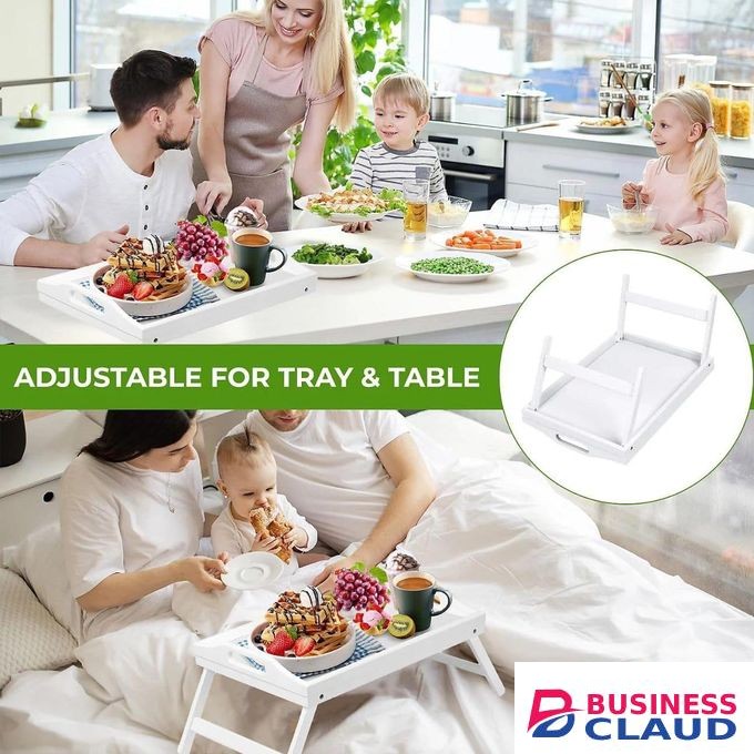 Bamboo Foldable Tray