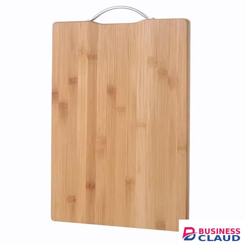 Chopping Board Double Sided Bamboo Wooden Cutting Board Chopping Board Thick Wooden Boards Perfect for Chopping Meat, Vegetables, Fruits, Cheese, Knife Friendly with Handle