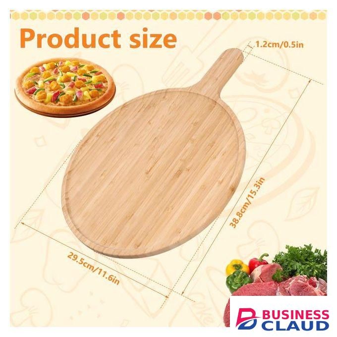 wooden bamboo Pizza plate chop board - (SMALL sIZE ONLY )